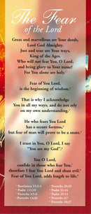 The Fear of the Lord